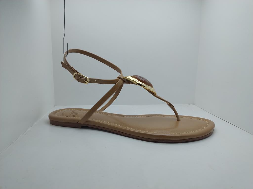 Rasteira Bico Redondo - 3 Marias